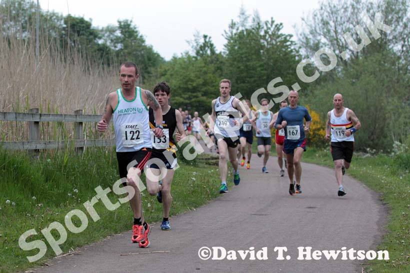 Soon after the start of the George Ogle Memorial Race, Rowlands Gill.